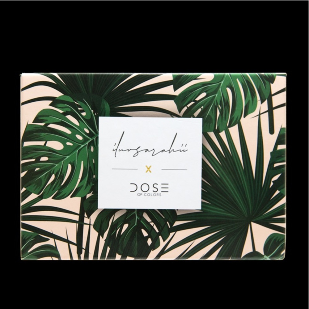 Dose Of Colors X iluvsarahii Eye Shadow Palette